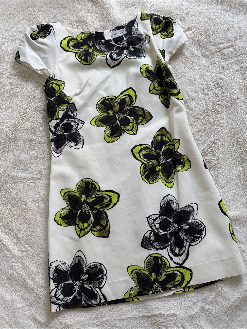 Milly Astrid Magnolia Print Floral Dress sz 4